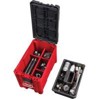 Coffre &agrave; outils compact Packout, 10" x 16-1/5" x 13", Noir/Rouge Nassau Supply