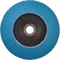 BlueFire™ R884P Coarse Grit Flap Disc, 7" x 7/8", Type 27, 80 Grit, Zirconia Alumina UAJ185 | Nassau Supply