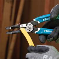 Klein-Kurve&reg; Heavy-Duty Wire Stripper, Cutter & Crimper Multi-Tool, 8-1/4" L, 8 - 20 AWG Nassau Supply