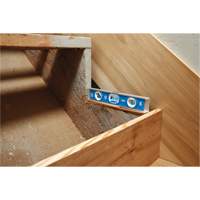 Niveau torpille, 10" lo, Aluminium, 1 fioles, Magn&eacute;tique Nassau Supply