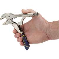 Vise-Grip<sup>®</sup> Fast Release™ 7WR Locking Pliers with Wire Cutter, 7" Length, Curved Jaw UAK287 | Nassau Supply