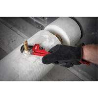 Cl&eacute; &agrave; tuyau, Cap des m&acirc;choires 3/4", Longueur 6", Fini Rev&ecirc;tement en poudre Nassau Supply