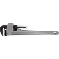 Pipe Wrench, 3" Jaw Capacity, 24" Long, Ergonomic Handle UAL057 | Nassau Supply