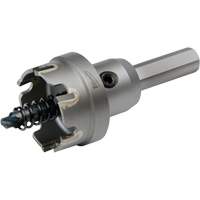 Scies-cloches au carbure monobloc, 1-7/32", Profondeur de la coupe de 3/16" Nassau Supply