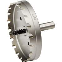 Scies-cloches au carbure monobloc, 4", Profondeur de la coupe de 3/16" Nassau Supply