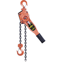 KLP-75-10 KLP Series Heavy-Duty Lever Chain Hoist, 10' Lift, 1500 lbs. (0.75 tons) Capacity Nassau Supply