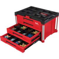 PackOut™ 4-Drawer Tool Box, 22-1/5" W x 14-3/10" H, Red UAW031 | Nassau Supply