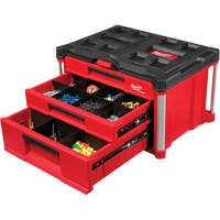 PackOut™ 3-Drawer Tool Box, 22-1/5" W x 14-3/10" H, Red UAW032 | Nassau Supply