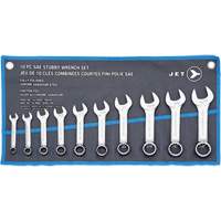 Stubby Wrench Sets, Combination, 10 Pieces, Imperial UAW634 | Nassau Supply