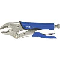 Curved Jaw Locking Pliers, 10" Length, Curved Jaw UAW682 | Nassau Supply