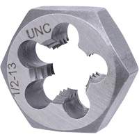 SAE Hex Die, 1" Dia., Alloy Steel Nassau Supply