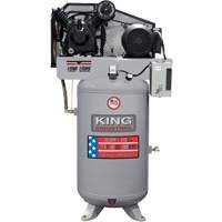 2-Stage Air Compressor, 80 Gal. (96 US Gal) Nassau Supply
