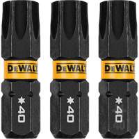 3-Piece FLEXTORQ&reg; Impact Screwdriving Bits, Torx, T-40, 1/4" Drive Nassau Supply