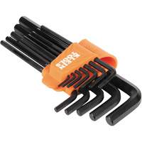 L-Style Long Hex Key Set, 12 Pcs., Imperial Nassau Supply