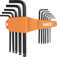 L-Style Ball-End Hex Key Wrench Set, 12 Pcs., Imperial Nassau Supply