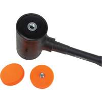 Dead Blow Hammer, 45 oz. Head Weight, Polyurethane Face, Fibreglass Handle, 13" L Nassau Supply