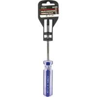 Tournevis Philips bleu transparent avec bandes, #2, Prise Plastique Nassau Supply