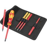 Tournevis imp&eacute;rial porte-embouts Kraftform Kompakt VDE 7 et embouts, 1000 V, 6 M Nassau Supply