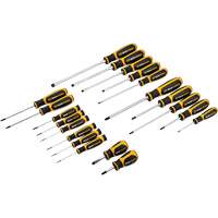 Phillips&reg;, Slotted, Torx&reg; Dual Material Screwdriver Set, 20 Pcs. Nassau Supply