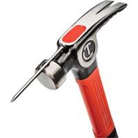 General Purpose Hammer, 16 oz., Fibreglass/Cushion Handle, 14" L Nassau Supply