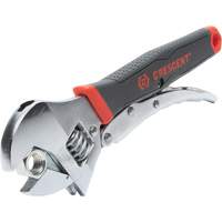 Cl&eacute; bimat&eacute;riau verrouillable et ajustable, 10" lo, la max. 2-18/25", Chrome/Poli Nassau Supply