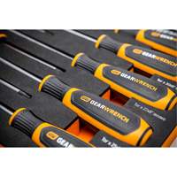 Torx&reg; Dual Material Screwdriver Set in Foam Storage Tray, 10 Pcs. Nassau Supply