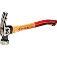 Milled-Face Framing Hammer, 22 oz., Wood Handle, 18" L Nassau Supply