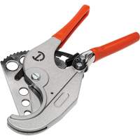 Coupe tuyau en PVC &agrave; rochet avec prises tremp&eacute;es, Capacit&eacute; de 1/4"- 2-3/8" Nassau Supply