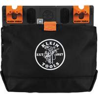 Bucket Work CentreS-Hook Hardware Pouch Module, Nylon, 1 Pockets, Black/Orange Nassau Supply