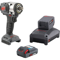 Compact Cordless Impact Wrench Kit, 20 V, 1/2" Socket Nassau Supply