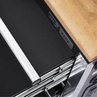 HDRC5212 Armoire mobile de s&eacute;rie HD, 12 tiroirs, 51-1/4" la x 21" p x 40-3/10" h, Noir Nassau Supply