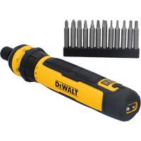 14-Piece Cordless Screwdriver Set with FLEXDRIVE Control, 4 V, 44 in-lbs/5 Nm Max. Torque Nassau Supply