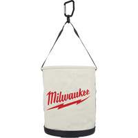Sac seau polyvalent, 11-81/100" lo x 11-81/100" la x 14-57/100" h, Polyester, Blanc Nassau Supply