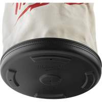 Sac seau polyvalent, 11-81/100" lo x 11-81/100" la x 14-57/100" h, Polyester, Blanc Nassau Supply
