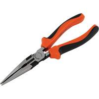 Long Nose Pliers with Comfort Handles, 8" L Nassau Supply