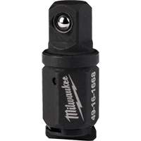 Adaptateur d'enclume pour cl&eacute; &agrave; rochet polygonale INSIDER, Prise 3/8", Douille 3/8", 0,63" lo, Sph&eacute;rique Nassau Supply