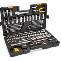 Jeu doutils de qualit&eacute; professionnelle &agrave; 72 dents, 6 pans et &agrave; prise 3/8" et 1/4" Nassau Supply