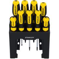 Screwdriver Set with Stand, 9 Nassau Supply