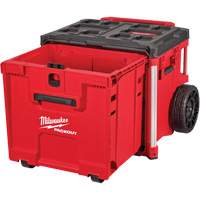 PACKOUT Rolling Drawer Tool Box, 19" x 24" x 20", Black/Red Nassau Supply
