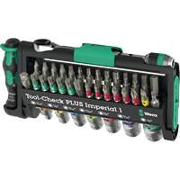 Ensemble d'outils en mesures imp&eacute;riales 1 Tool-Check PLUS, 39 Mcx, Prise de 1/4" Nassau Supply