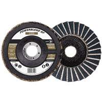 Disque &agrave; lamelles POWERBLEND NF, 4-1/2" x 7/8", Type 29, Grain Z60, Alumine de zirconium Nassau Supply