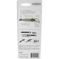 18mm Professional Knife with Ratchet, Stainless Steel, Heavy-Duty, Plastic Handle Nassau Supply