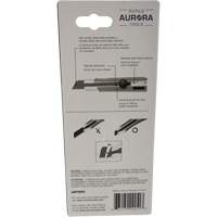25mm Retractable Knife, Stainless Steel, Heavy-Duty, Rubber Handle Nassau Supply
