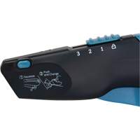 Retractable Safety Knife , Stainless Steel, Heavy-Duty, Plastic/Aluminum Handle Nassau Supply