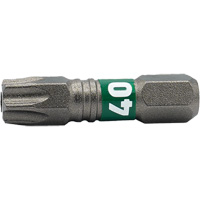 Embout Impactech, Torx inviolable, T-40, Prise 1/4" Nassau Supply
