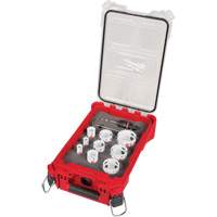 Ensemble de scies-cloches bim&eacute;tallique QUICK LOK HOLE DOZER avec organisateur compact PACKOUT, 12 morcea Nassau Supply