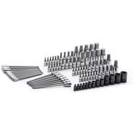 SAE/Metric Bit Set, External Torx&reg;/Hex/Hex Ball/Torx&reg;/Torx&reg; Tamper, 1/4"/3/8"/1/2" Drive, 84 Pcs Nassau Supply