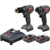 Compact Drill & Screwdriver Cordless Combo Tool Kit, Lithium-Ion, 20 V Nassau Supply