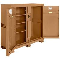 Armoire de chantier mod&egrave;le 111 avec cadenas, Acier, 47,5 pi³, Havane Nassau Supply