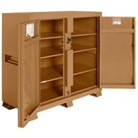 Armoire de chantier mod&egrave;le 139 avec cadenas, Acier, 59,4 pi³, Havane Nassau Supply